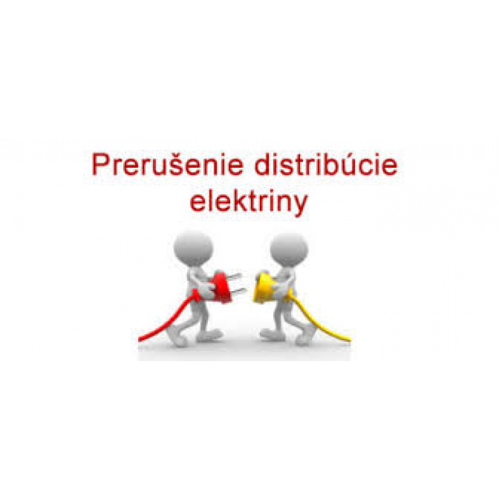 Prerušenie distribúcie elektriny 04.09.2025