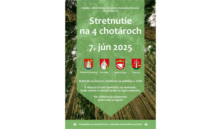 Stretnutie na 4 chotároch