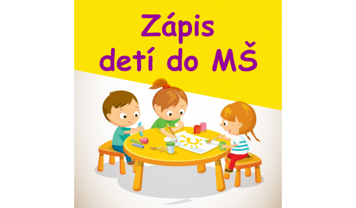 Zápis detí do MŠ Dubové