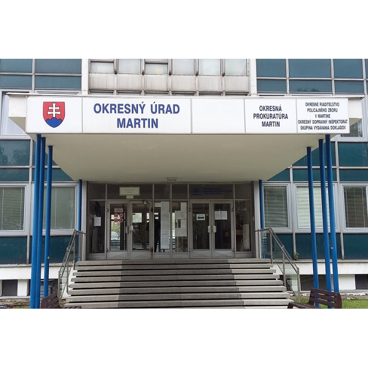 Zmena sídla OÚ Martin